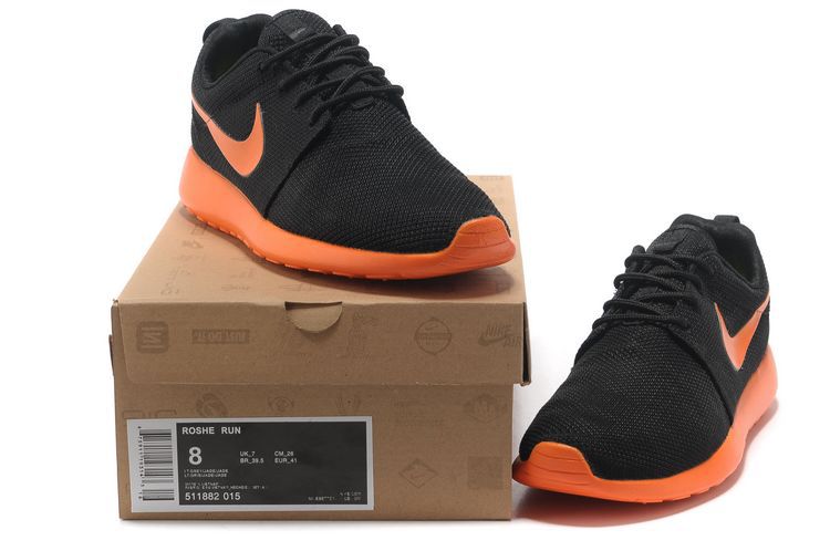 nike roshe run homme orange