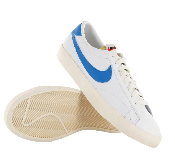 nike blazer low homme blanche