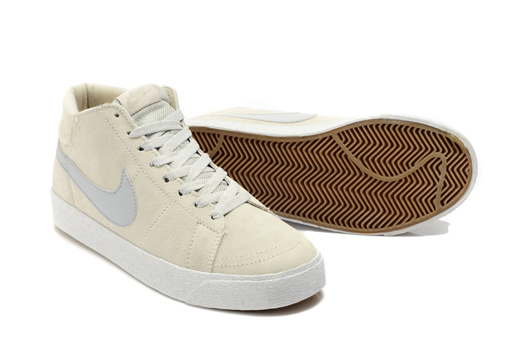 nike blazer beige mid